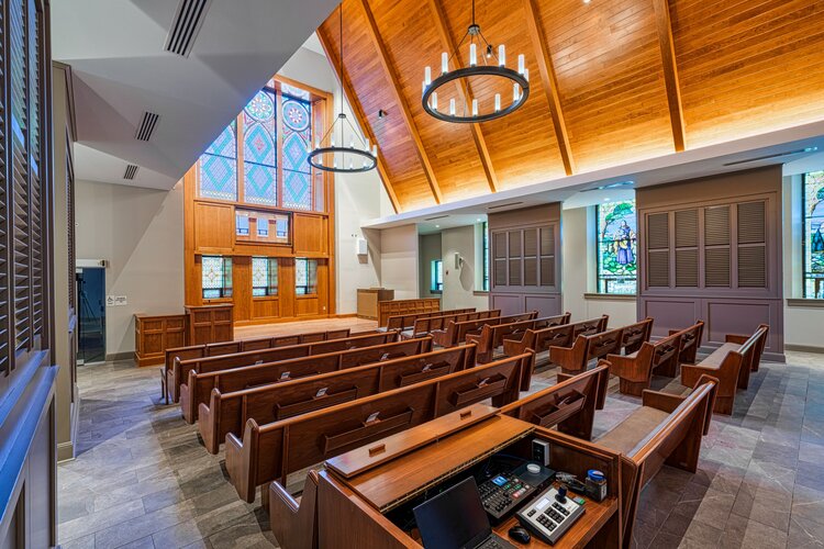 Bethany UMC Interior Barry Isett