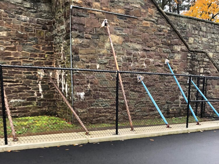 Hill School Wall Barry Isett