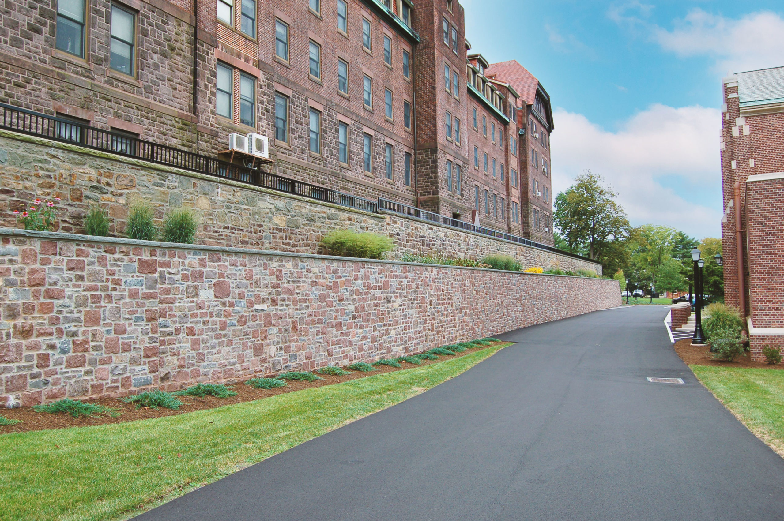 Hill School Driveway Barry Isett