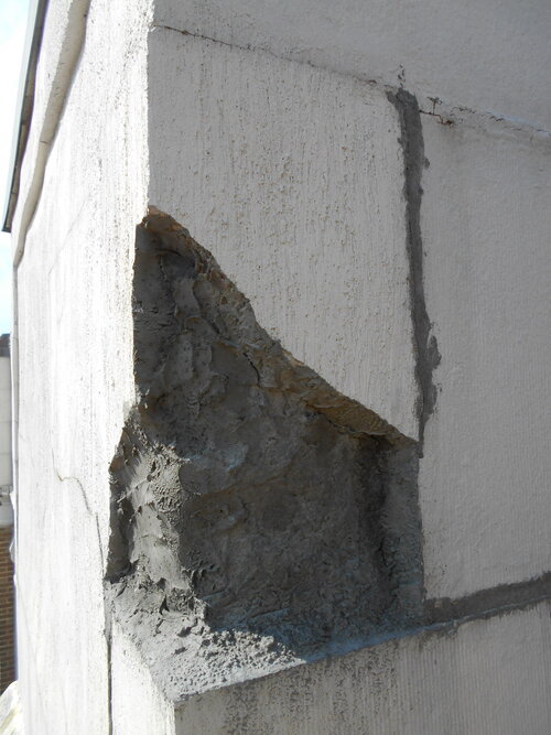 Muhlenberg Brick Damage Barry Isett