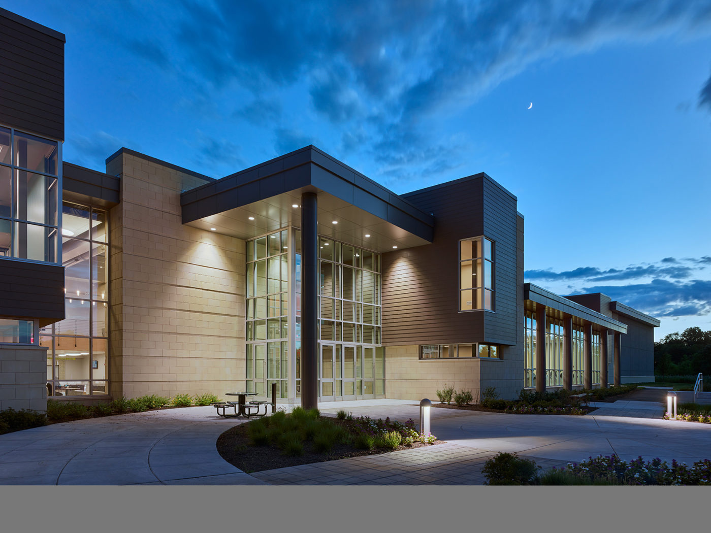 College Building Exterior Barry Isett