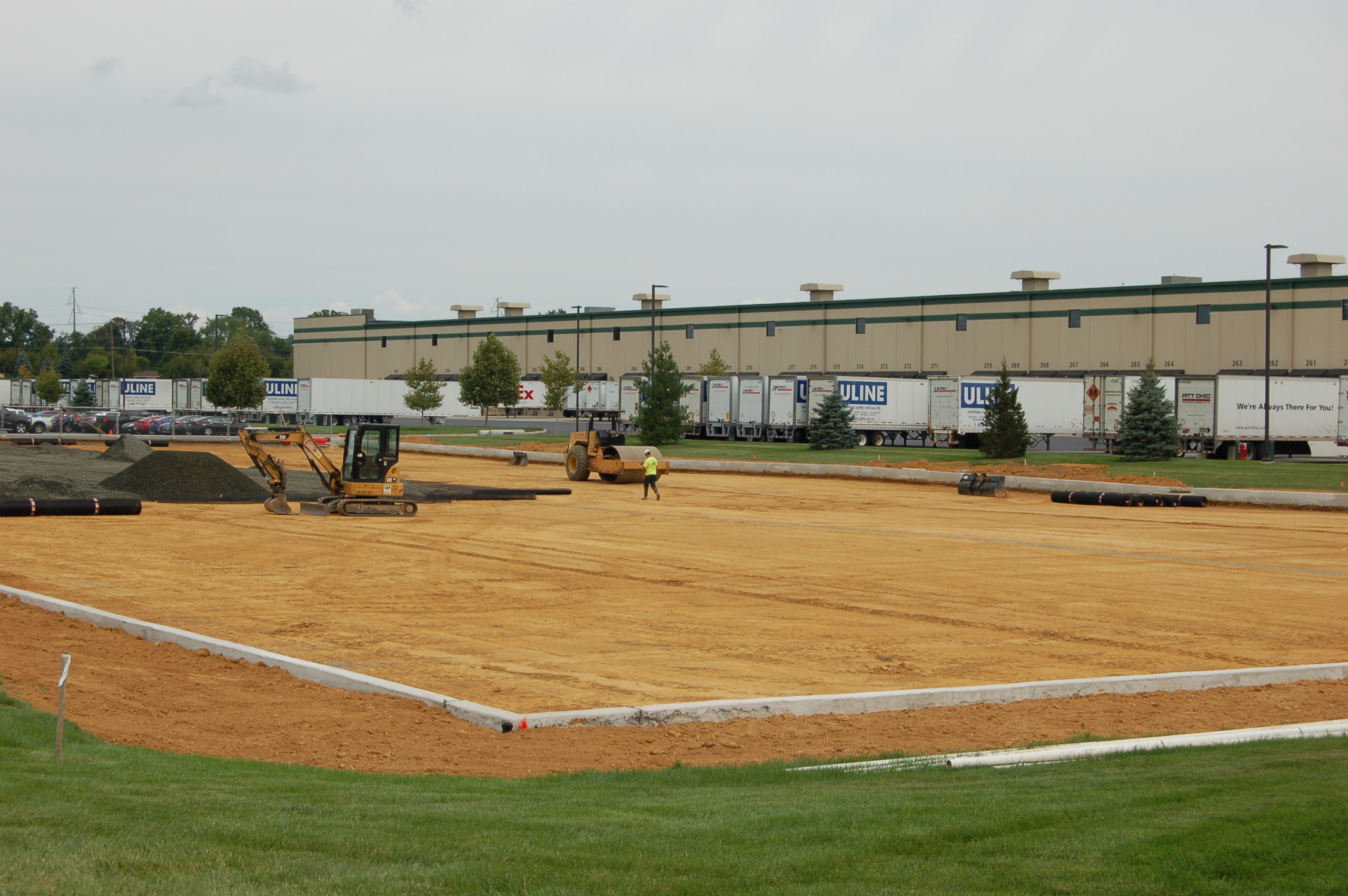 Parking Lot Construction Barry Isett