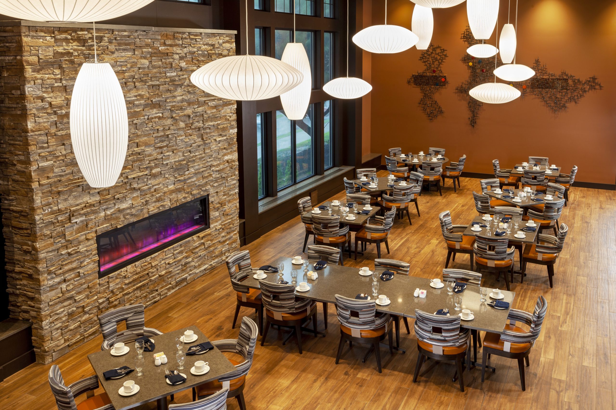Senior Living Interior Bar