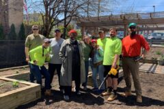 Isett Volunteer Challenge Salvation Army Garden Team